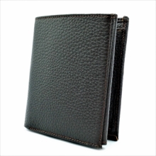 Чоловічий шкіряний гаманець Темно-коричневий