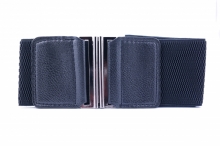 Жіночий пасок. Гумка з металевою пряжкою