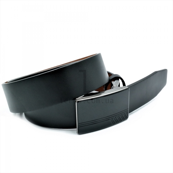 Чоловічий ремінь із затискною пряжкою