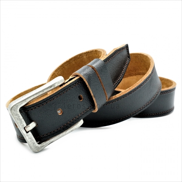 Чоловічий шкіряний ремінь