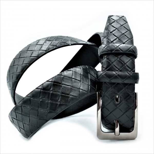 Чоловічий ремінь класичний (шкір-зам)