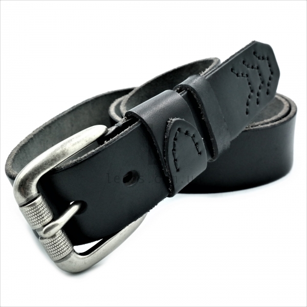 Чоловічий шкіряний ремінь