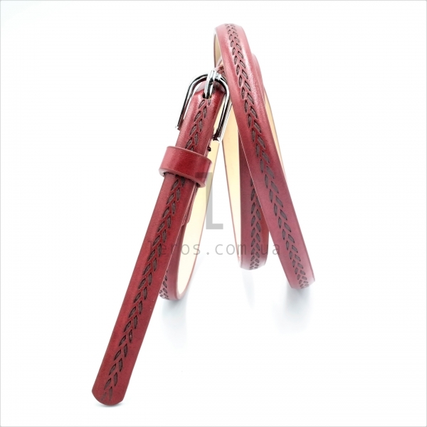 Жіночий ремінь (шкір-зам)