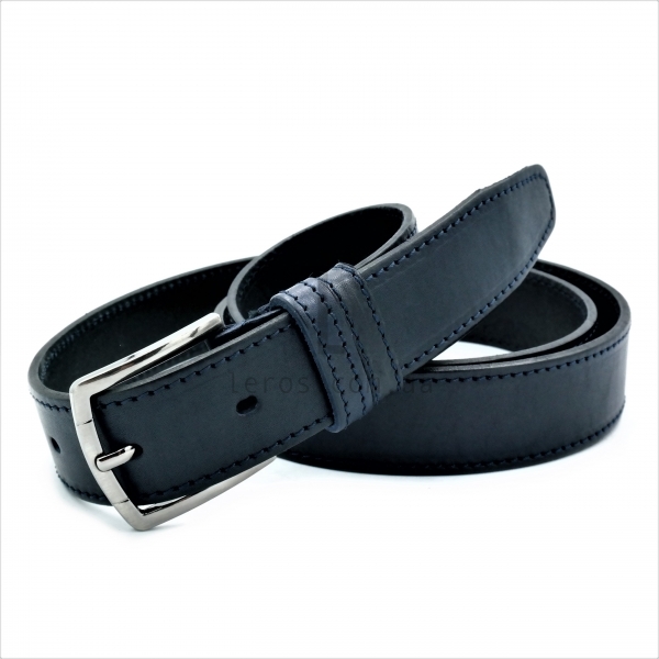Чоловічий ремінь класичний (шкіра)