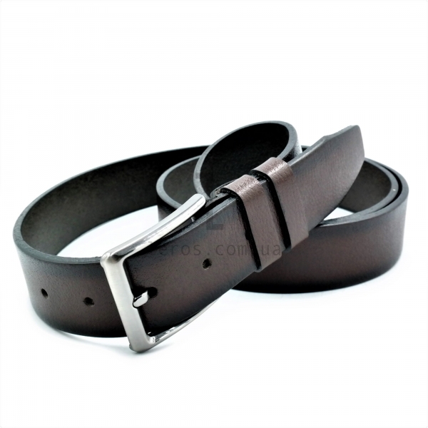 Чоловічий ремінь класичний (шкіра)