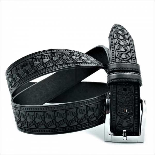 Чоловічий ремінь класичний (шкіра)