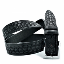 Чоловічий ремінь класичний (шкіра)