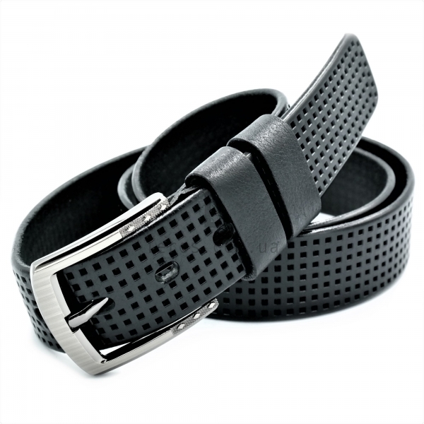 Чоловічий шкіряний ремінь