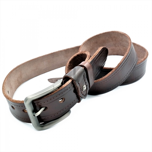 Чоловічий шкіряний ремінь