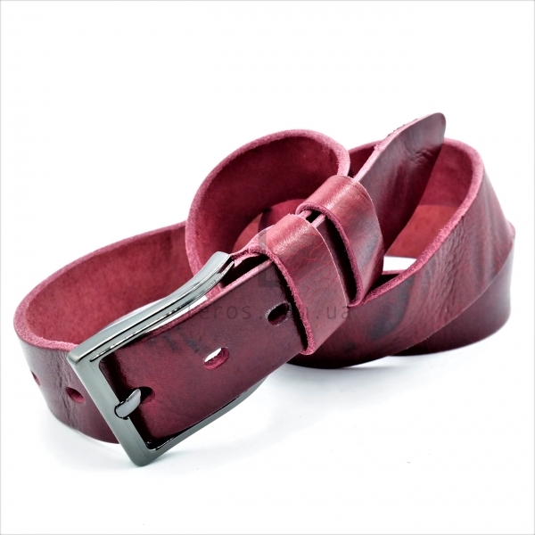 Чоловічий шкіряний ремінь