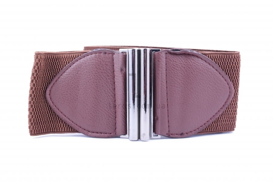 Жіночий пасок. Гумка з металевою пряжкою