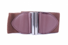 Жіночий пасок. Гумка з металевою пряжкою