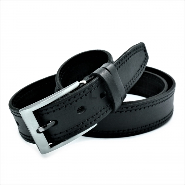 Чоловічий ремінь класичний (шкіра)