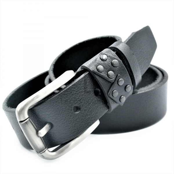 Чоловічий шкіряний ремінь