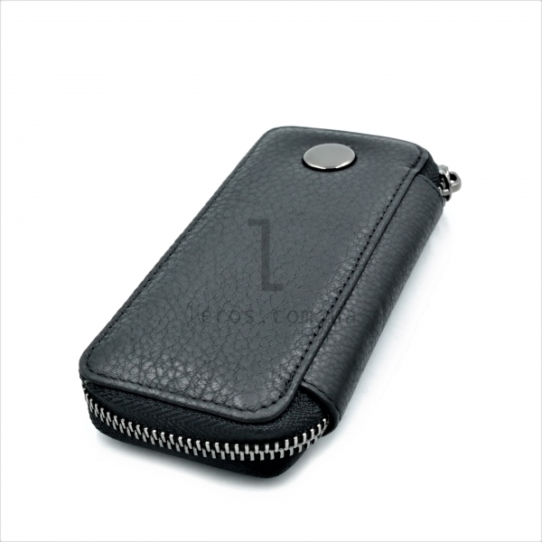 Ключниця шкіряна Чорного кольору