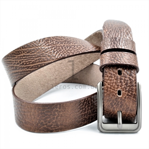 Чоловічий шкіряний ремінь