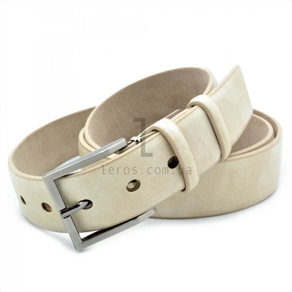 Чоловічий ремінь класичний (шкір-зам)