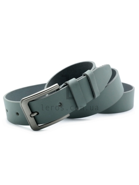 Чоловічий ремінь класичний (шкіра)