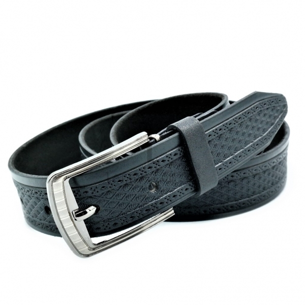 Чоловічий ремінь класичний (шкіра)