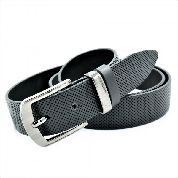 Чоловічий ремінь класичний (шкіра)