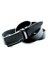 Чоловічий шкіряний ремінь із автоматичною пряжкою