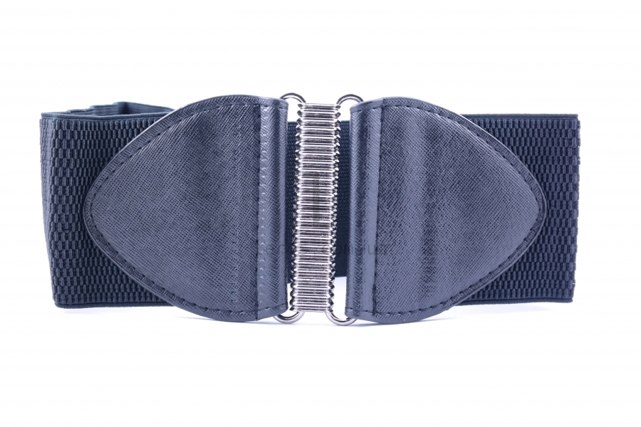 Жіночий пасок. Гумка з металевою пряжкою