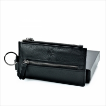 Ключниця шкіряна Чорного кольору