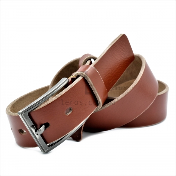 Чоловічий шкіряний ремінь
