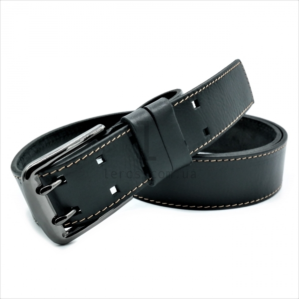 Чоловічий шкіряний ремінь