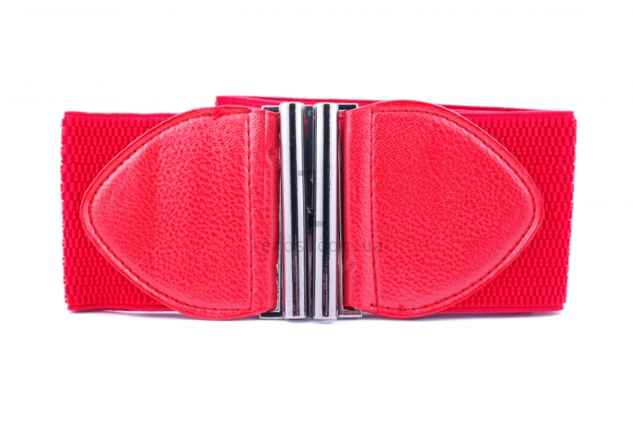 Жіночий пасок. Гумка з металевою пряжкою