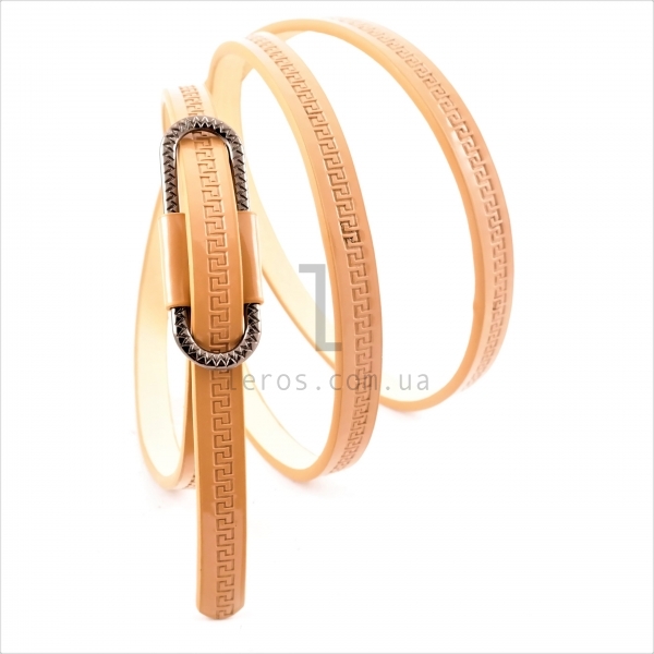 Жіночий ремінь (шкір-зам)