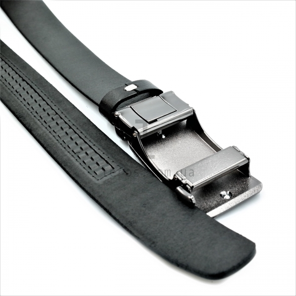 Чоловічий шкіряний ремінь із автоматичною пряжкою