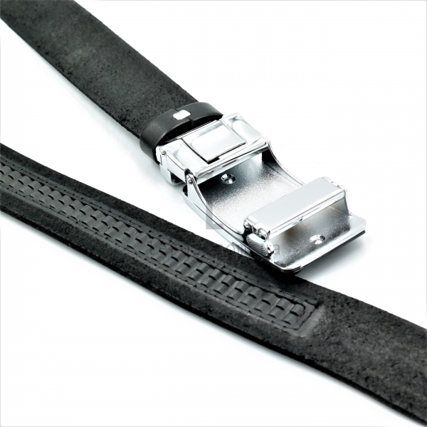 Чоловічий шкіряний ремінь із автоматичною пряжкою