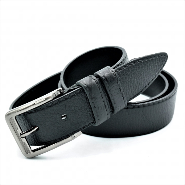 Чоловічий ремінь класичний (шкіра)