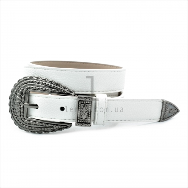 Жіночий ремінь (шкір-зам)