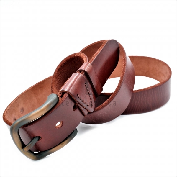 Чоловічий шкіряний ремінь