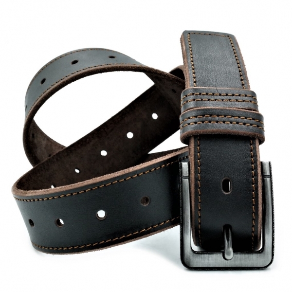 Чоловічий шкіряний ремінь