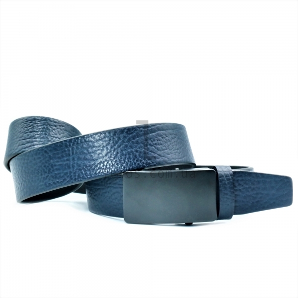 Чоловічий шкіряний ремінь із автоматичною пряжкою