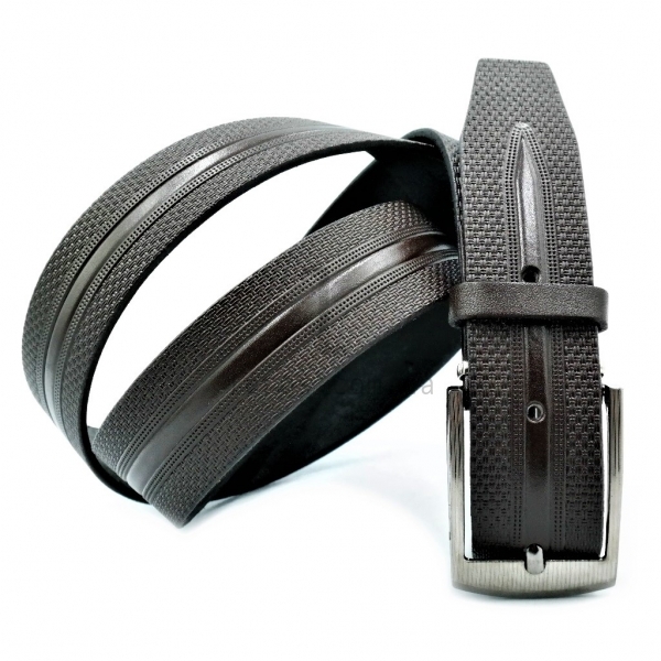 Чоловічий ремінь класичний (шкіра)