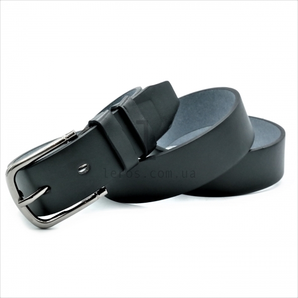 Чоловічий ремінь класичний (шкір-зам)