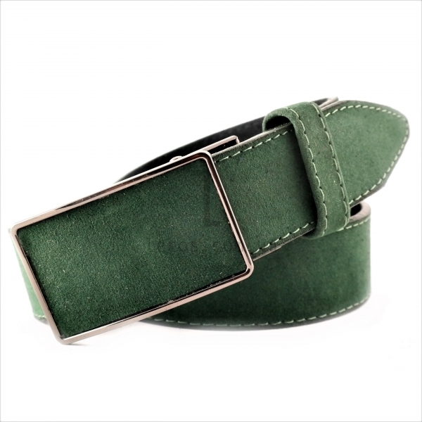 Чоловічий ремінь із затискною пряжкою