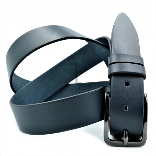 Чоловічий ремінь класичний (шкіра)