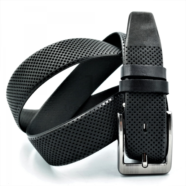 Чоловічий ремінь класичний (шкіра)