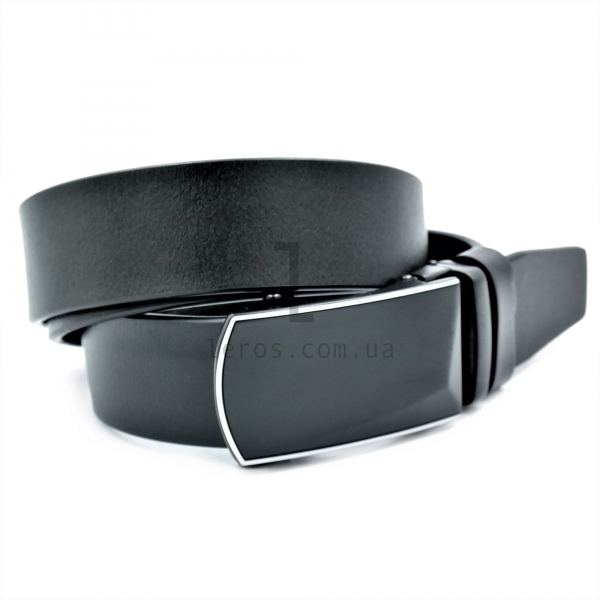 Чоловічий шкіряний ремінь із автоматичною пряжкою