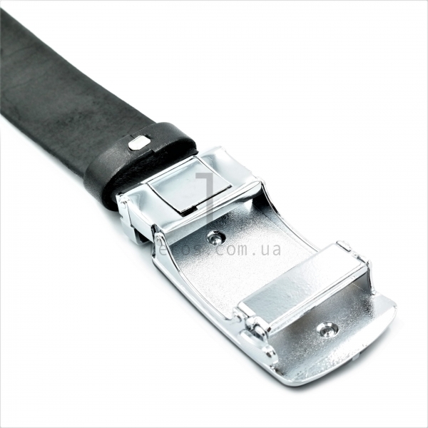 Чоловічий шкіряний ремінь із автоматичною пряжкою