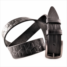 Чоловічий ремінь класичний (шкіра)