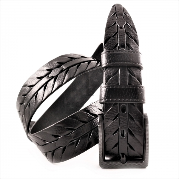 Чоловічий шкіряний ремінь