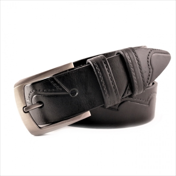 Чоловічий ремінь класичний (шкіра)