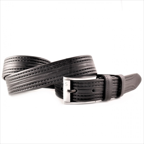 Чоловічий ремінь класичний (шкіра)