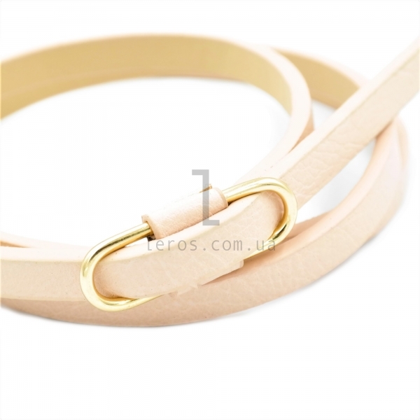 Жіночий ремінь "затискач" (шкір-зам)